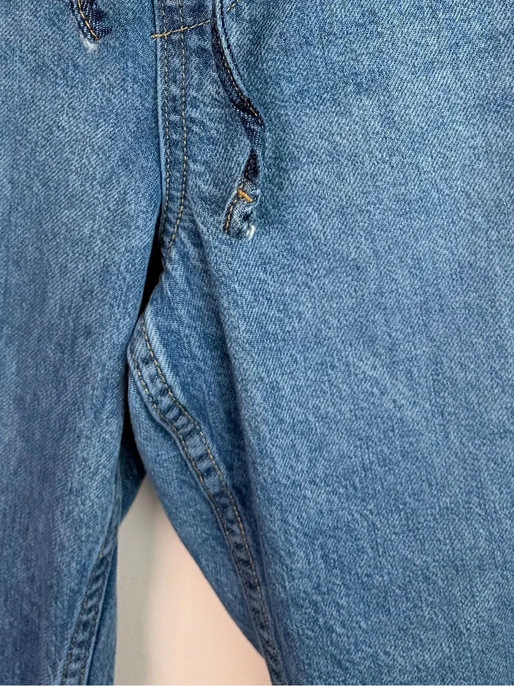 GAP UltraSoft Easy Barrel Jeans, High Rise - Picture 8 of 14